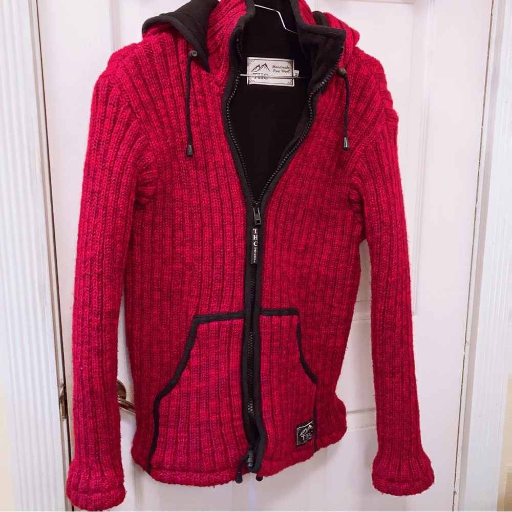 THC Natural Line Trans Himalayan Crafts Handmade
Puré Wool Nordic Hoodie Sweater